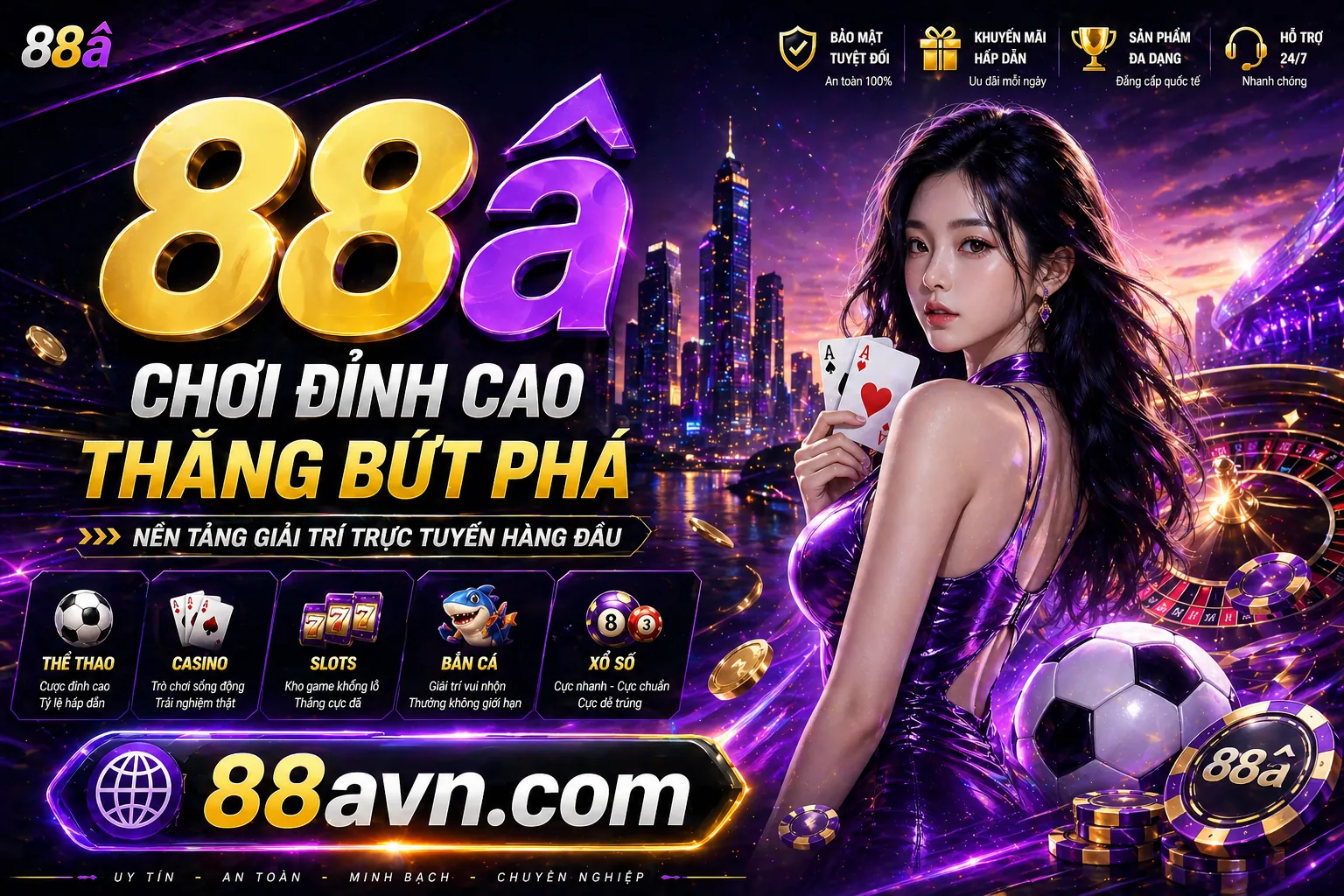 Banner khuyến mãi ZM88 đăng nhập
